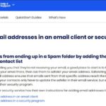 System: Safelist Email Programs or Security Software