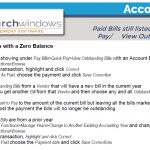 Accounting: Quick Pay/View Outstanding Bills (v24 & Newer)