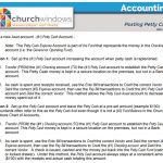 Accounting: Petty Cash (v21 & Newer)