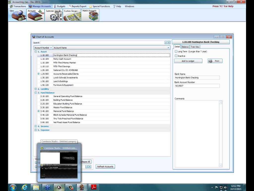 Accounting: Fund Accounting Basics (v19 & Newer)