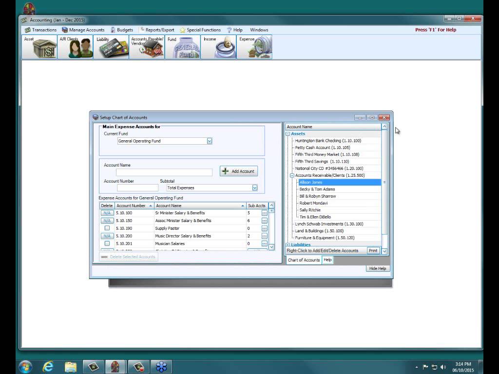 Accounting: Chart of Accounts Revision (v19 and Newer)