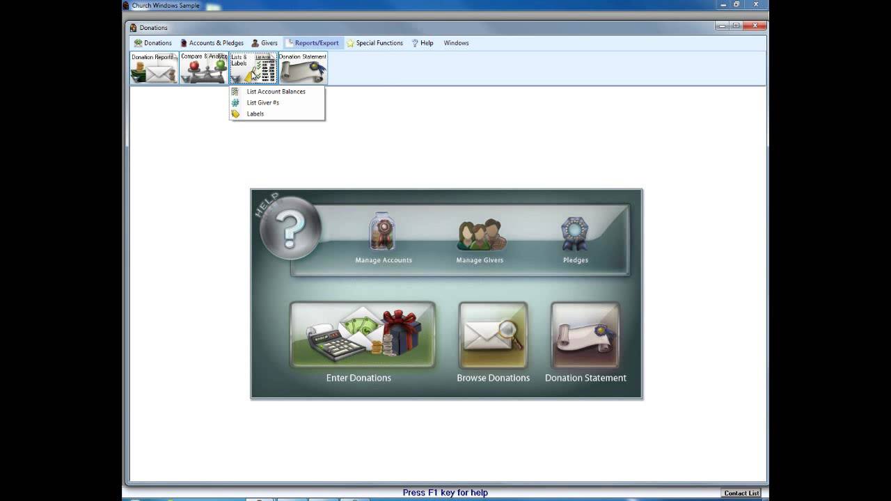 Donations: Overview (v22 & Newer)