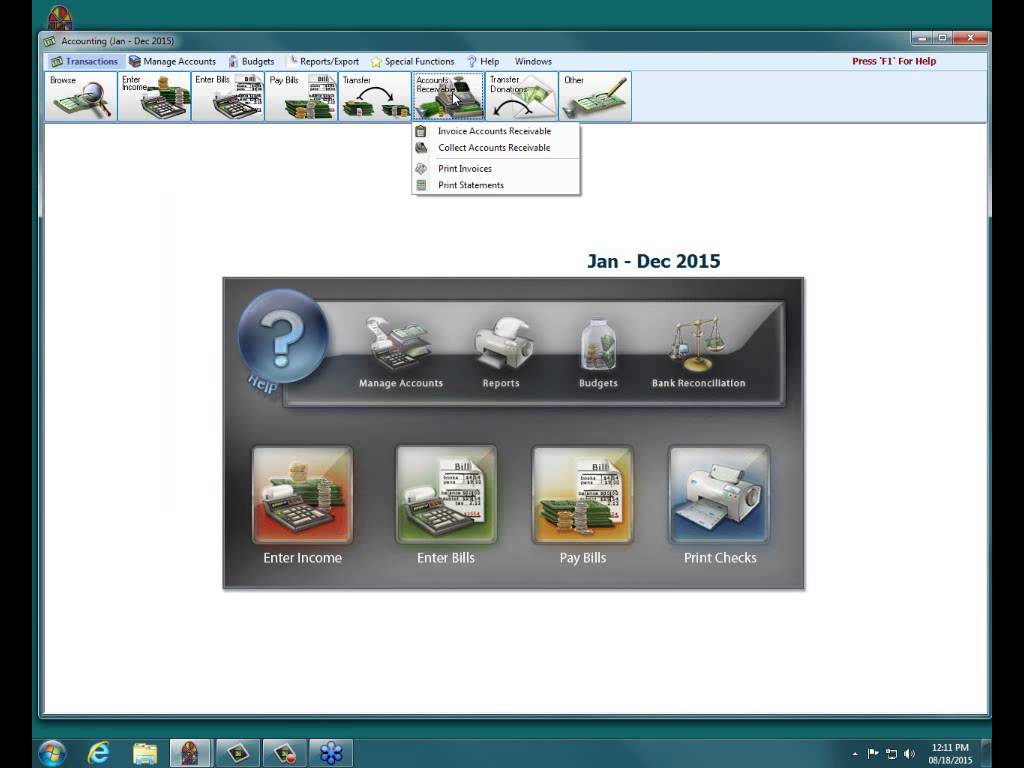 Accounting: Accounts Receivable Overview (v20 & Newer)