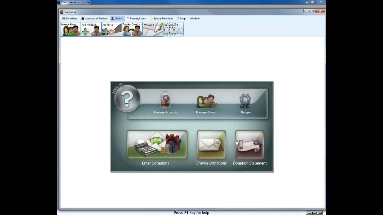 Donations: Donation Reports (v26 & Newer)