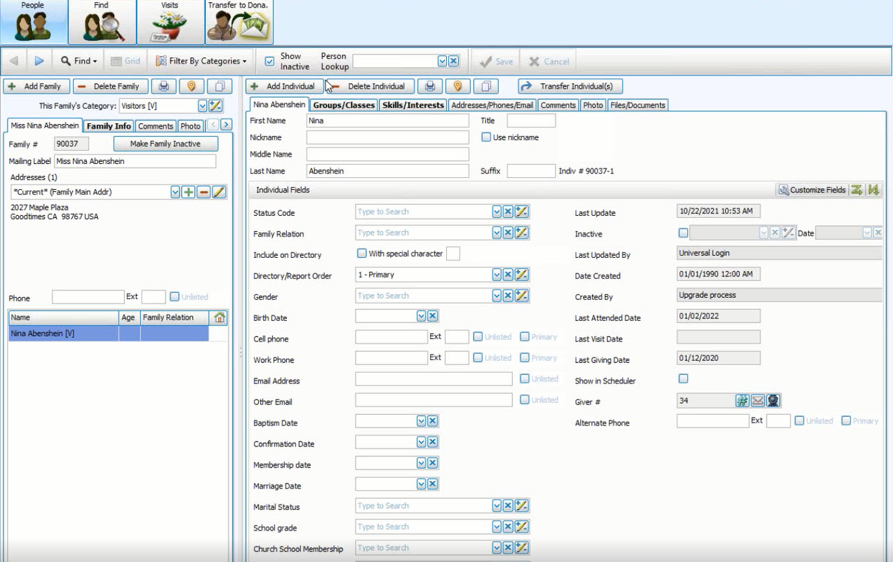 Membership: Handling Inactive People and Cleanup Tips (v22 & Newer)