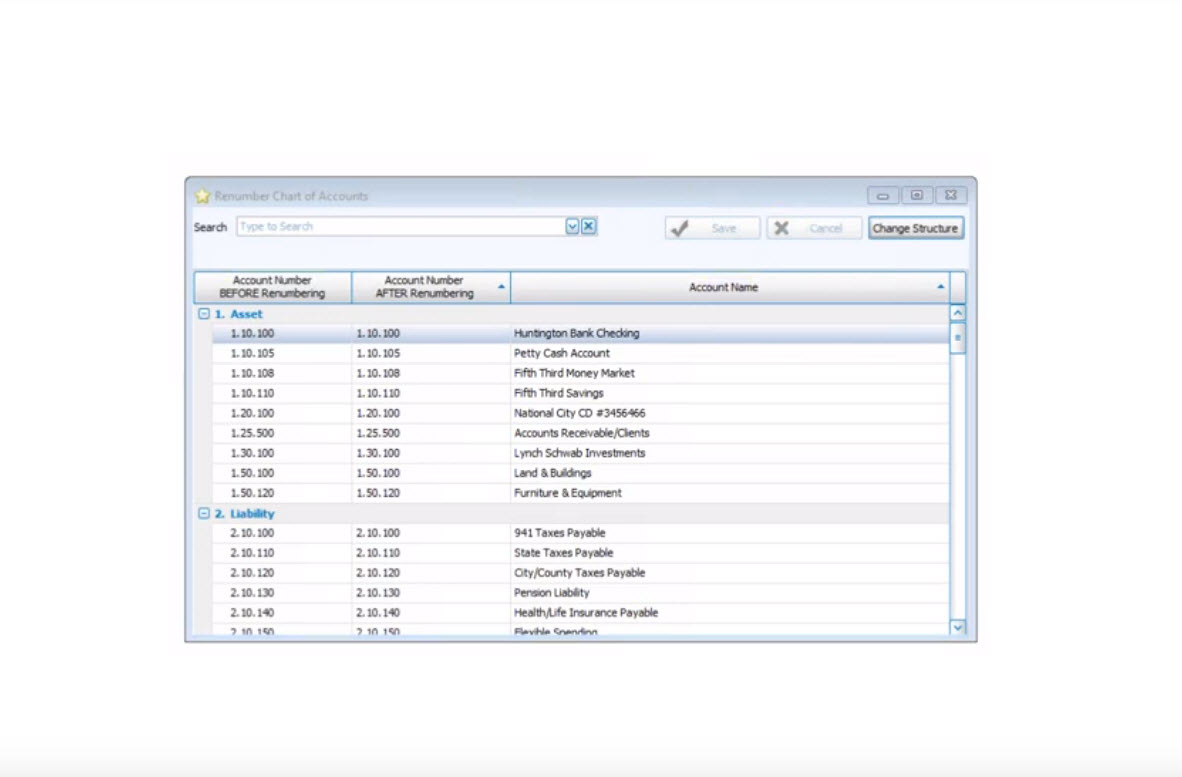 Accounting: New Year Check Up (v25 & newer)