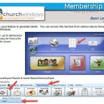 Membership: Printing Labels (v24 & Older)