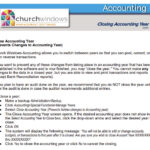 Accounting: Closing Accounting Year (v20 & Newer)