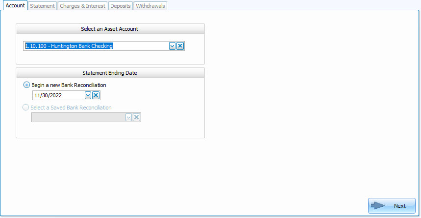 Accounting: Bank Rec & Old Transactions (v23 & Newer)