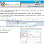 Accounting & Payroll: Merging1099 (v25 & Newer)