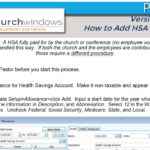Payroll: How to add HSA to the W2